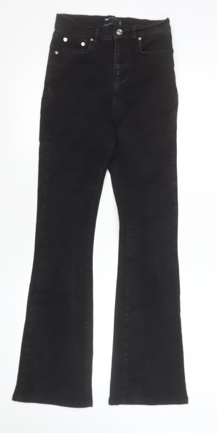 ASOS Design Women's Black High Rise Flared Jeans Size 26