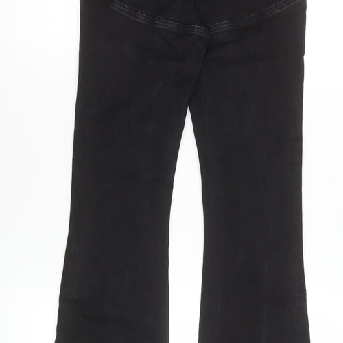 ASOS Design Women's Black High Rise Flared Jeans Size 26