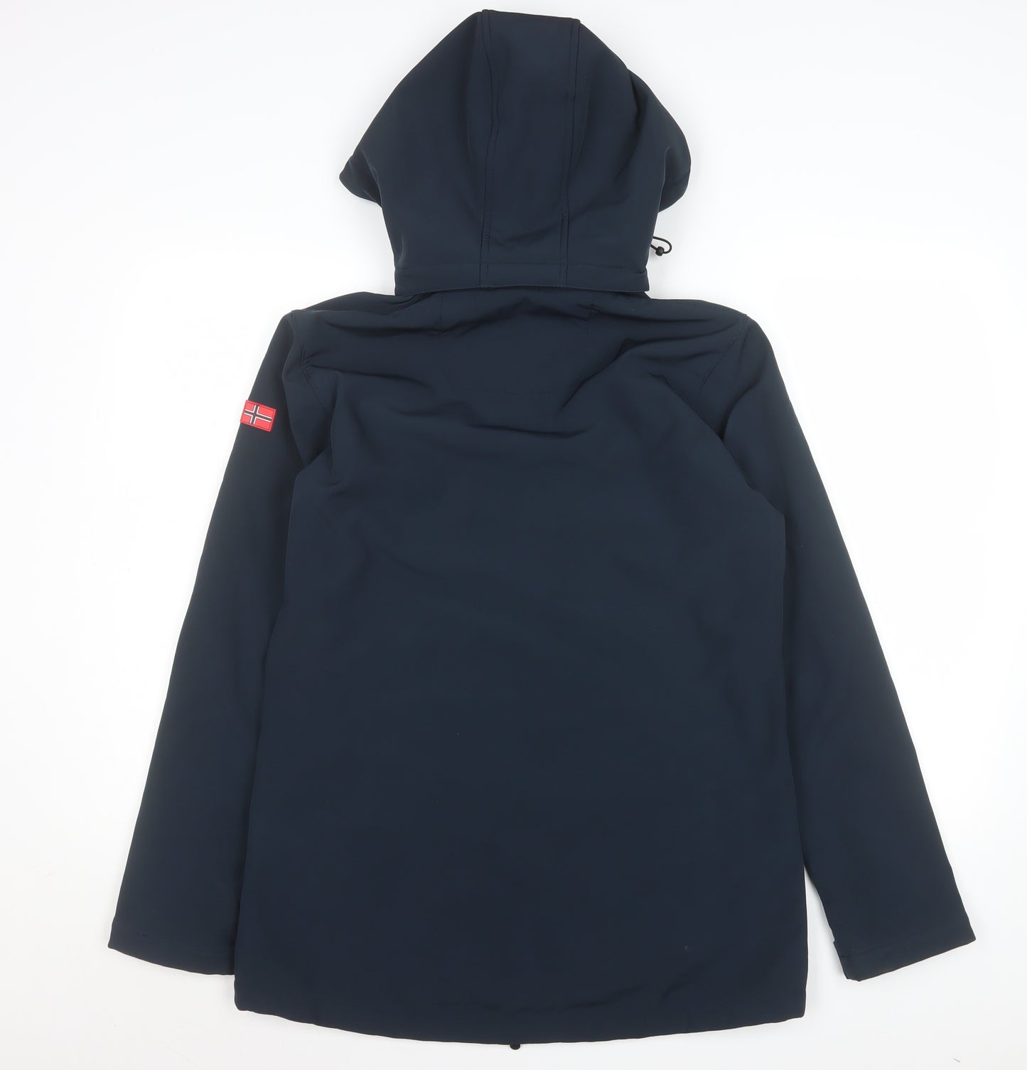 Nordberg Men's Blue Softshell Hooded Jacket M Windproof Water Resistant