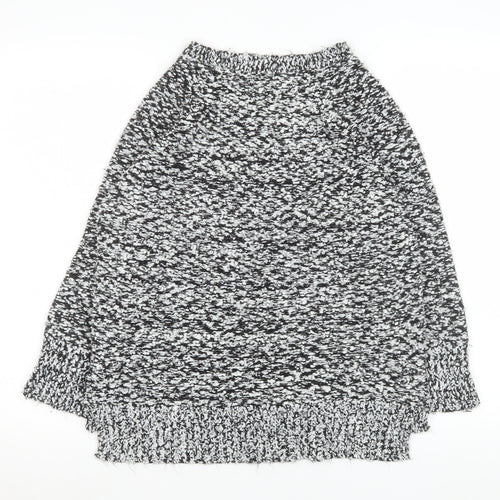 F&F Women’s Grey Chunky-Knit Pullover Jumper Size 14