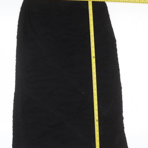 Marks and Spencer Per Una Women’s Black Size 10 Long Pencil Skirt