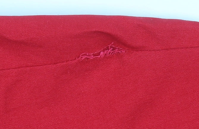 Vesper Women Red Bodycon Stretch Knee Length Dress Size 8
