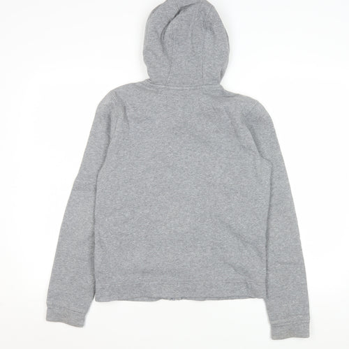 Nike Teens Grey Full Zip Hooded Sports Jacket L