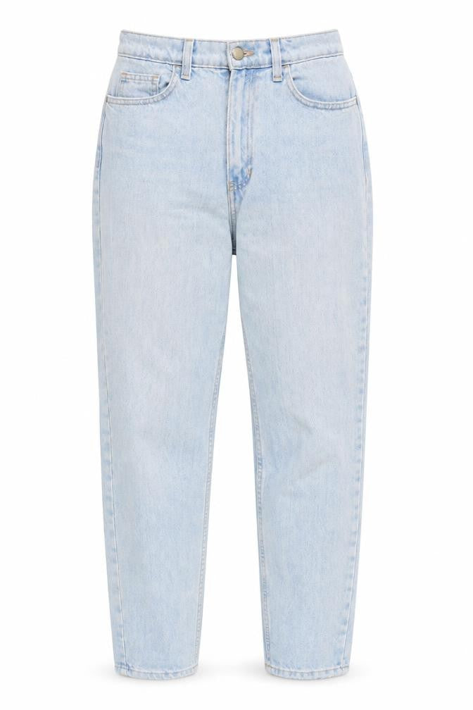 American Apparel Women Blue Size 8 High Rise Mom Jeans