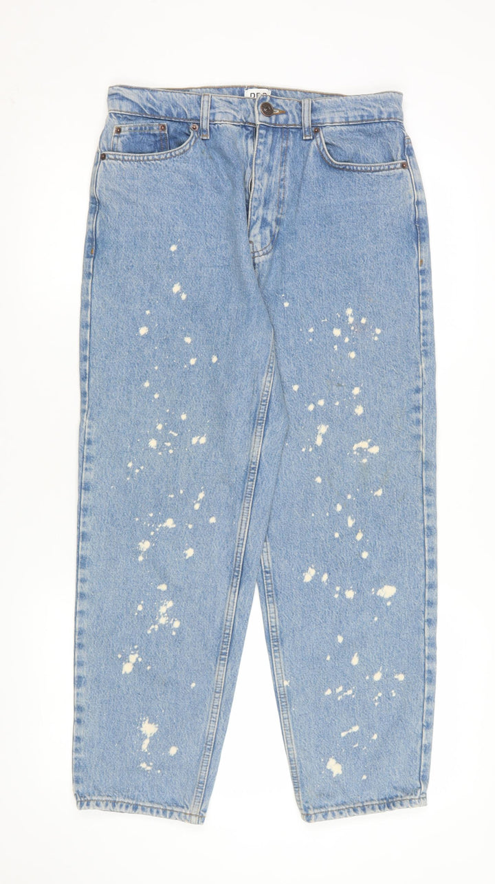 BDG Urban Outfitters Blue Distressed Vintage Mom Jeans W28 L32
