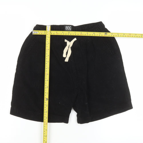 BDG Urban Outfitters Men's Black XS Corduroy Drawstring Shorts