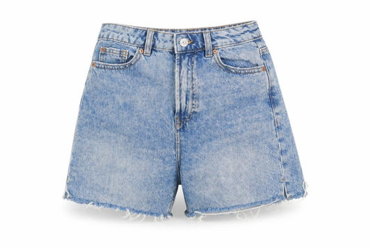 Denim Co. Women’s Blue Cut-Off High Rise Denim Shorts Size 6