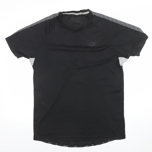 Skechers Women’s Black Short Sleeve Athletic T-Shirt Size L