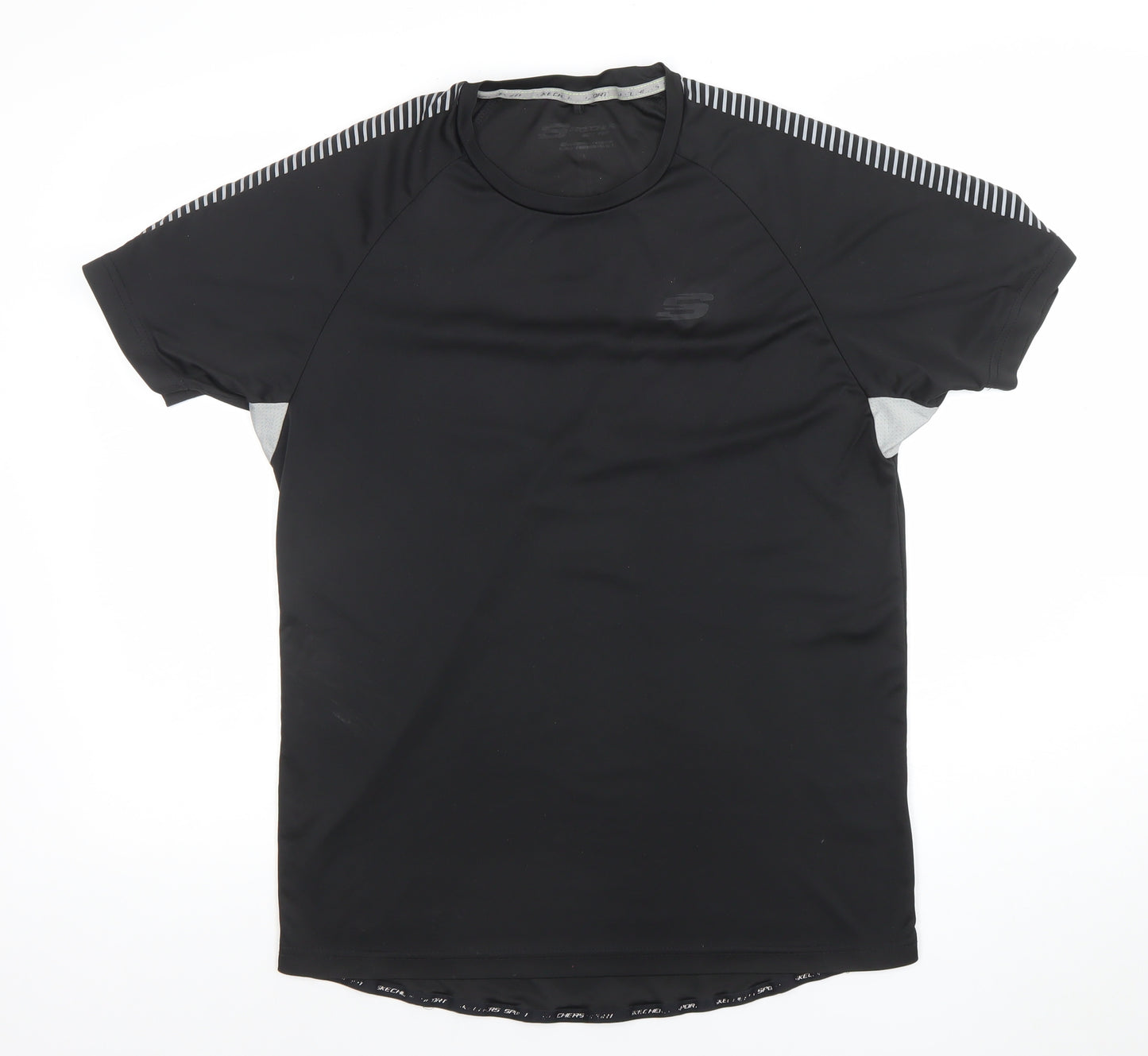 Skechers Women’s Black Short Sleeve Athletic T-Shirt Size L