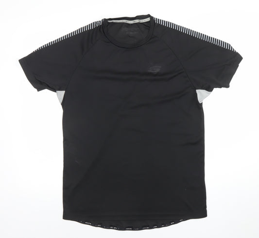 Skechers Women’s Black Short Sleeve Athletic T-Shirt Size L