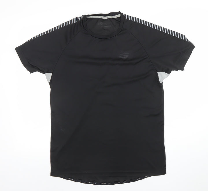 Skechers Women’s Black Short Sleeve Athletic T-Shirt Size L