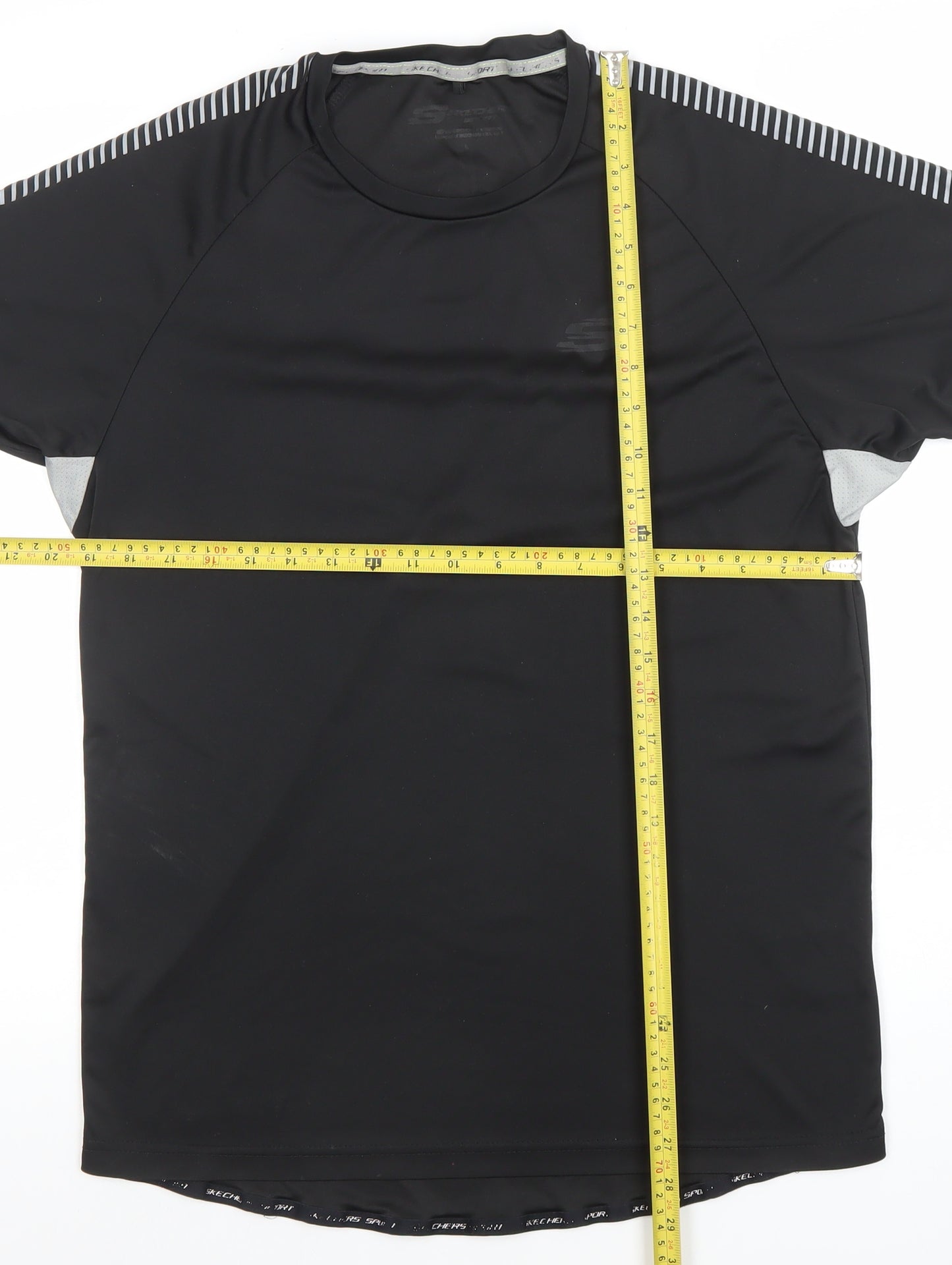 Skechers Women’s Black Short Sleeve Athletic T-Shirt Size L