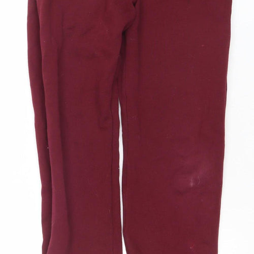 Hunter Boys Burgundy Jogger Sweatpants Size 10-11 Years Cotton Blend