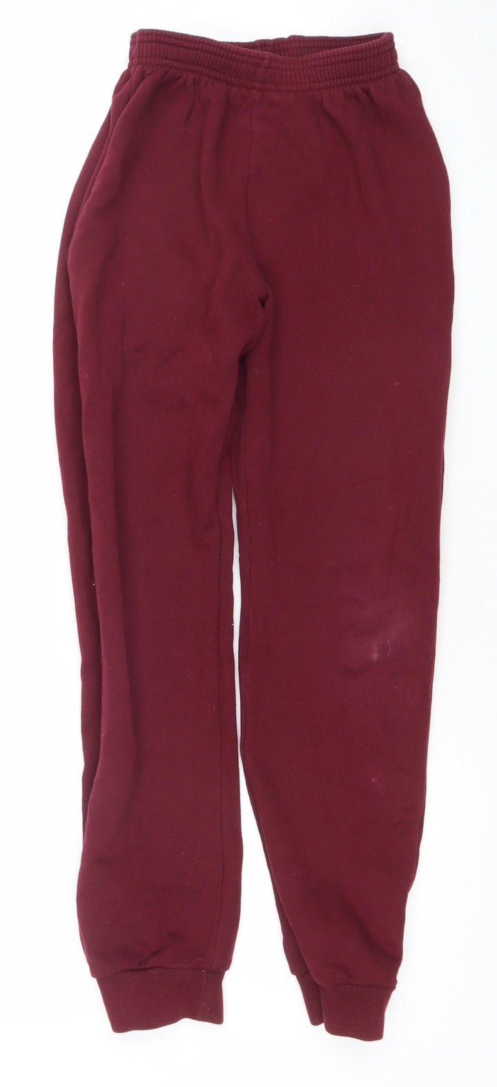 Hunter Boys Burgundy Jogger Sweatpants Size 10-11 Years Cotton Blend