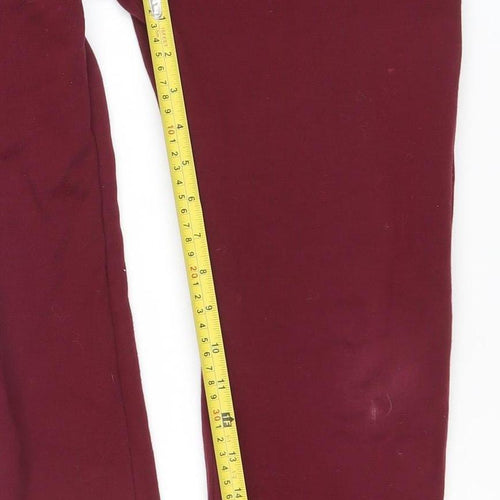 Hunter Boys Burgundy Jogger Sweatpants Size 10-11 Years Cotton Blend