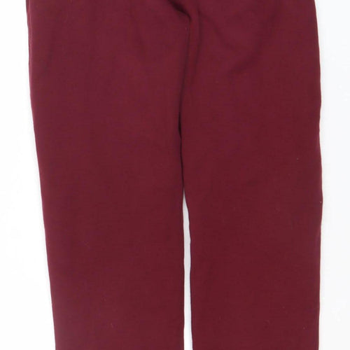 Hunter Boys Burgundy Jogger Sweatpants Size 10-11 Years Cotton Blend