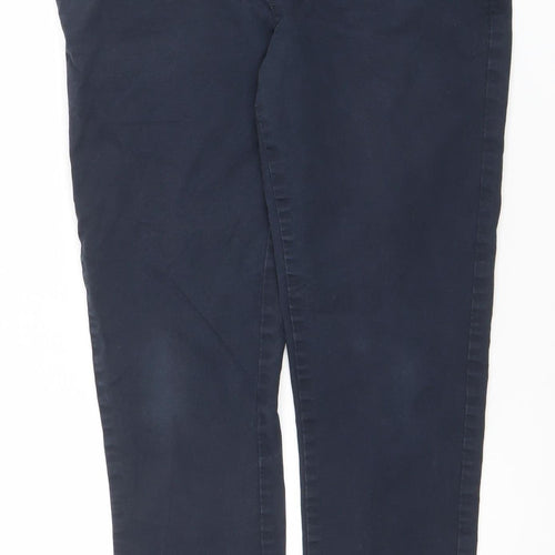 Denim Co. Men's Blue Slim Fit Chino Trousers W30 L30