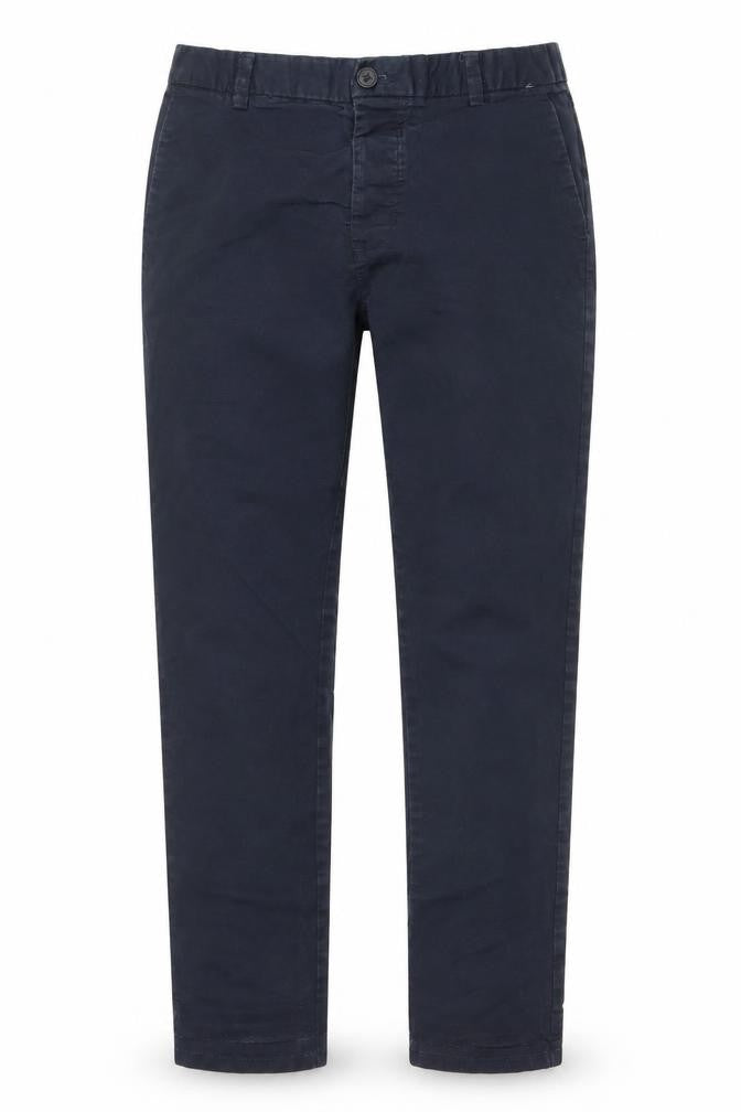 Denim Co. Men's Blue Slim Fit Chino Trousers W30 L30