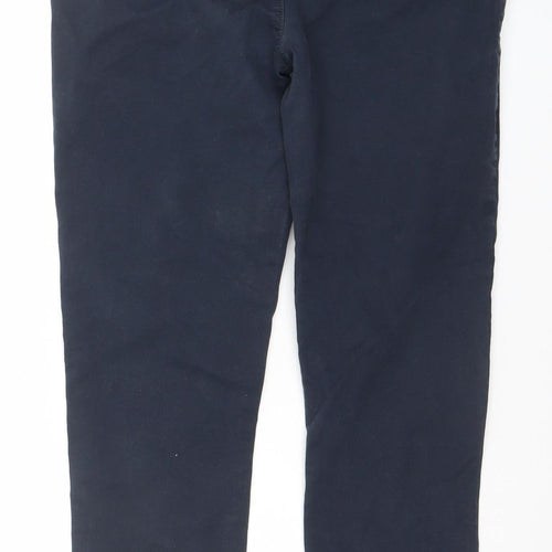 Denim Co. Men's Blue Slim Fit Chino Trousers W30 L30