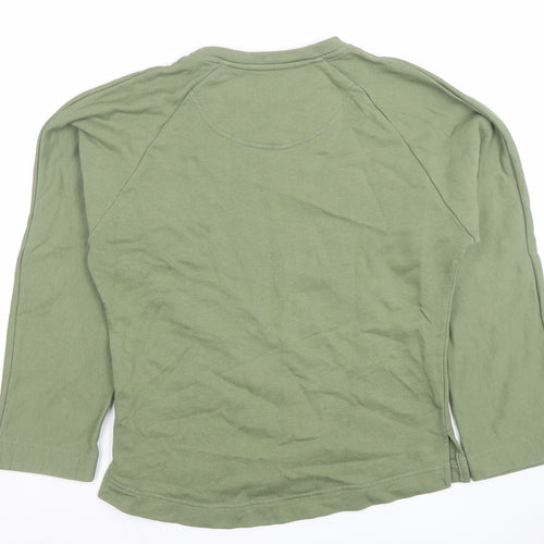 Kin Women’s Green XS Pullover Sweatshirt 100% Cotton
