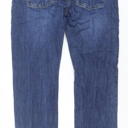 Levi's Girls Blue 510 Skinny Jeans 8 Years Mid Rise Stretch Denim