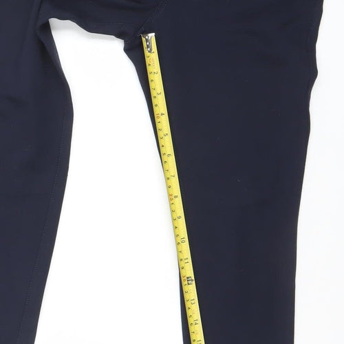 Dunnes Stores Women's Blue Size 8 Skinny Jegging Stretch Trousers