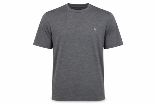 Calvin Klein Men’s Grey Golf T-Shirt L Moisture Wicking Activewear Top