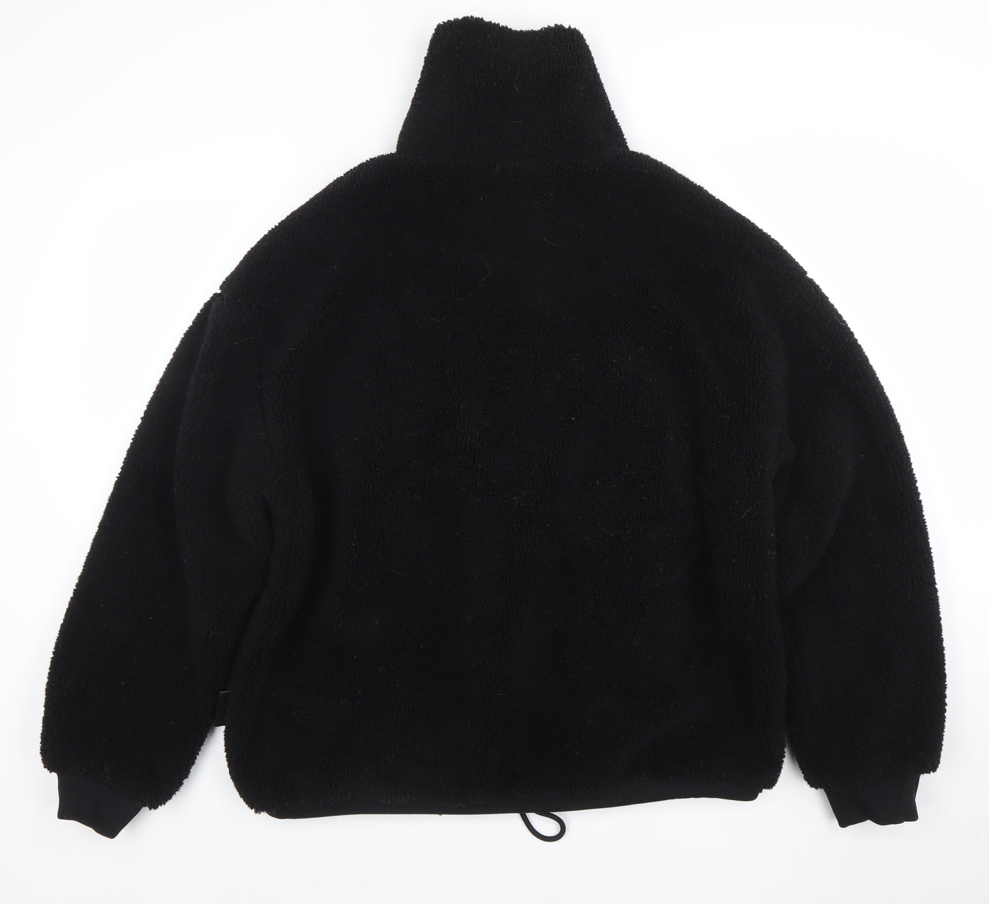 POCO by Pippa Women's Black Fleece 1/2 Zip Pullover Sweatshirt L