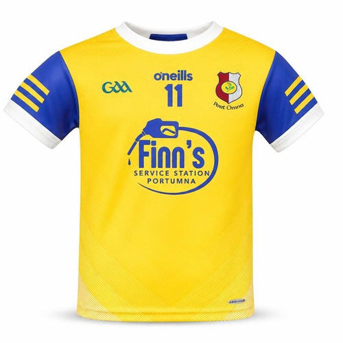 O'Neills Boys Yellow Football Jersey T-Shirt 9-10 Years Port Omna