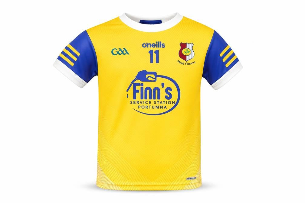 O'Neills Boys Yellow Football Jersey T-Shirt 9-10 Years Port Omna