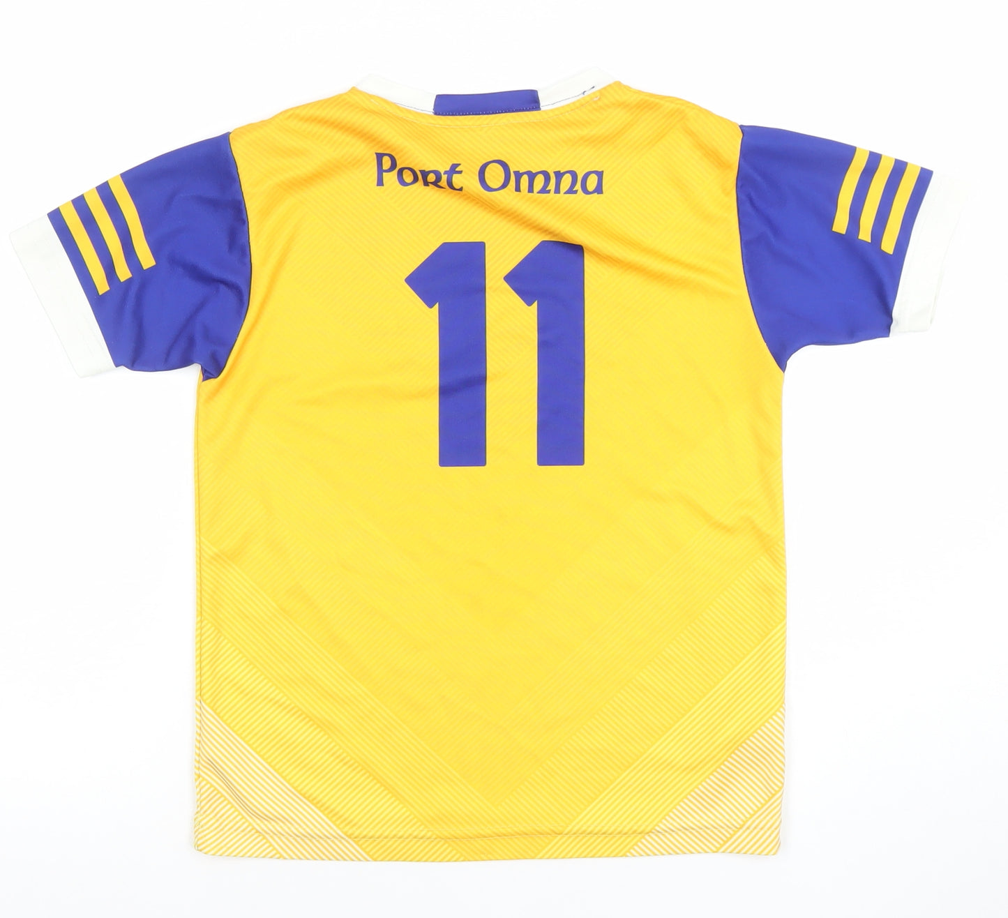 O'Neills Boys Yellow Football Jersey T-Shirt 9-10 Years Port Omna