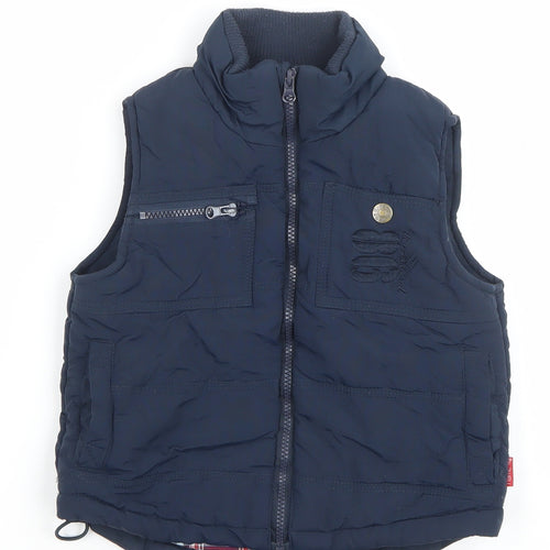 Name It Boys Blue Padded Bodywarmer Gilet 5-6 Years