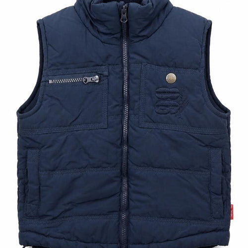 Name It Boys Blue Padded Bodywarmer Gilet 5-6 Years