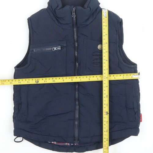 Name It Boys Blue Padded Bodywarmer Gilet 5-6 Years