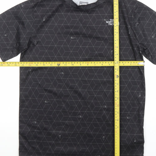 The North Face Boys Black 14 Years Short Sleeve Pullover T-Shirt