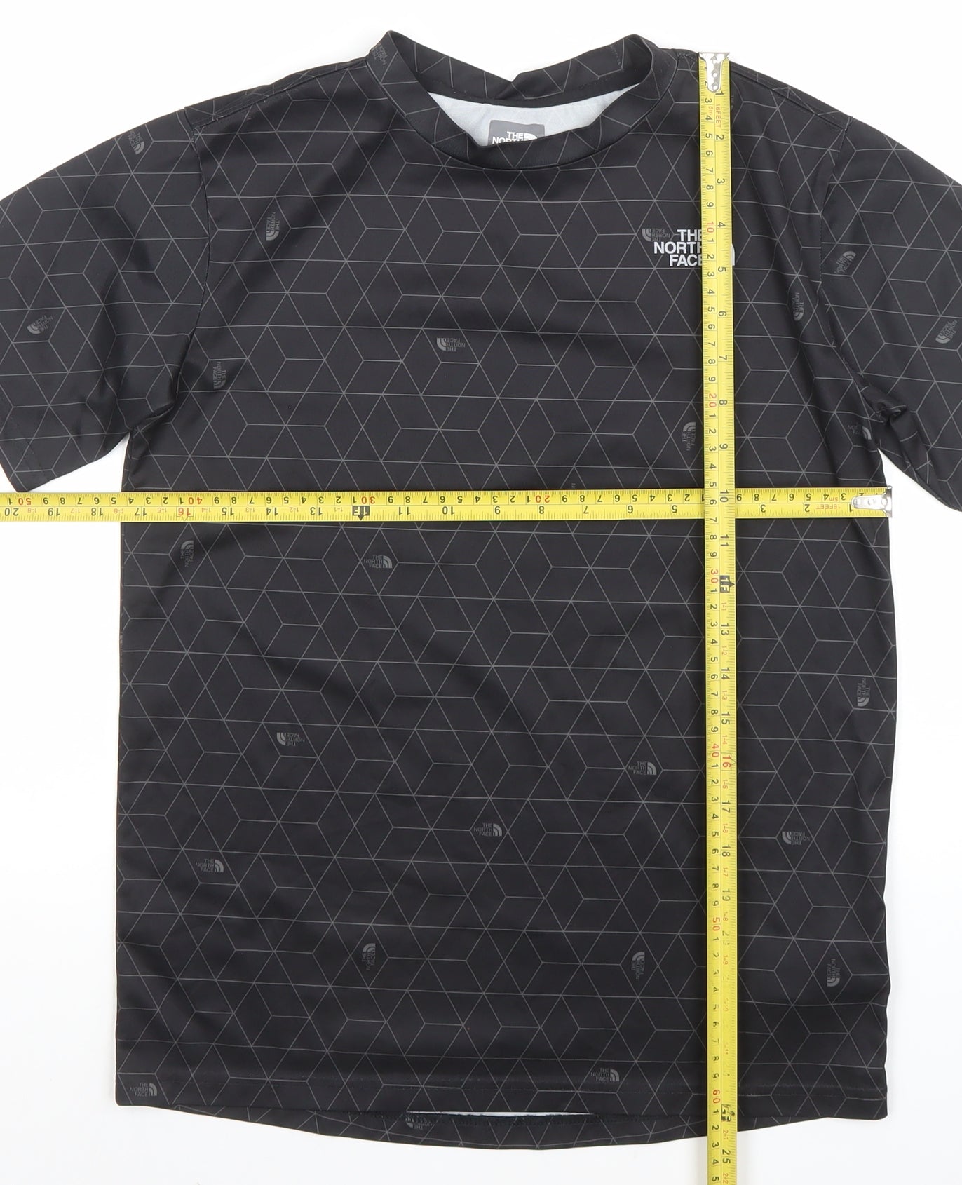The North Face Boys Black 14 Years Short Sleeve Pullover T-Shirt