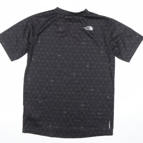 The North Face Boys Black 14 Years Short Sleeve Pullover T-Shirt