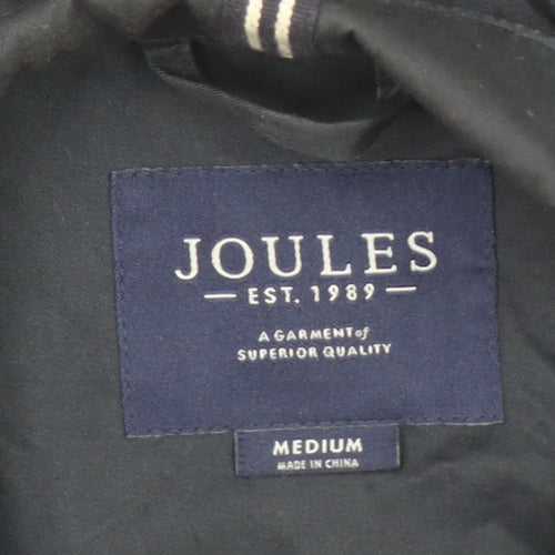 Joules Men's Navy Cotton Zip Jacket Medium Casual Lightweight