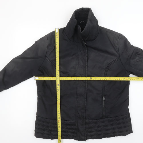 Select Women Black Size 16 Quilted Puffer Jacket