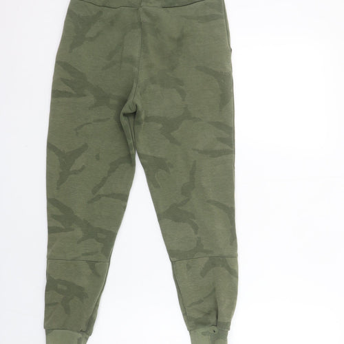 McKenzie Boys Green Camouflage Jogger Trousers 10-12 Years Elastic Waist
