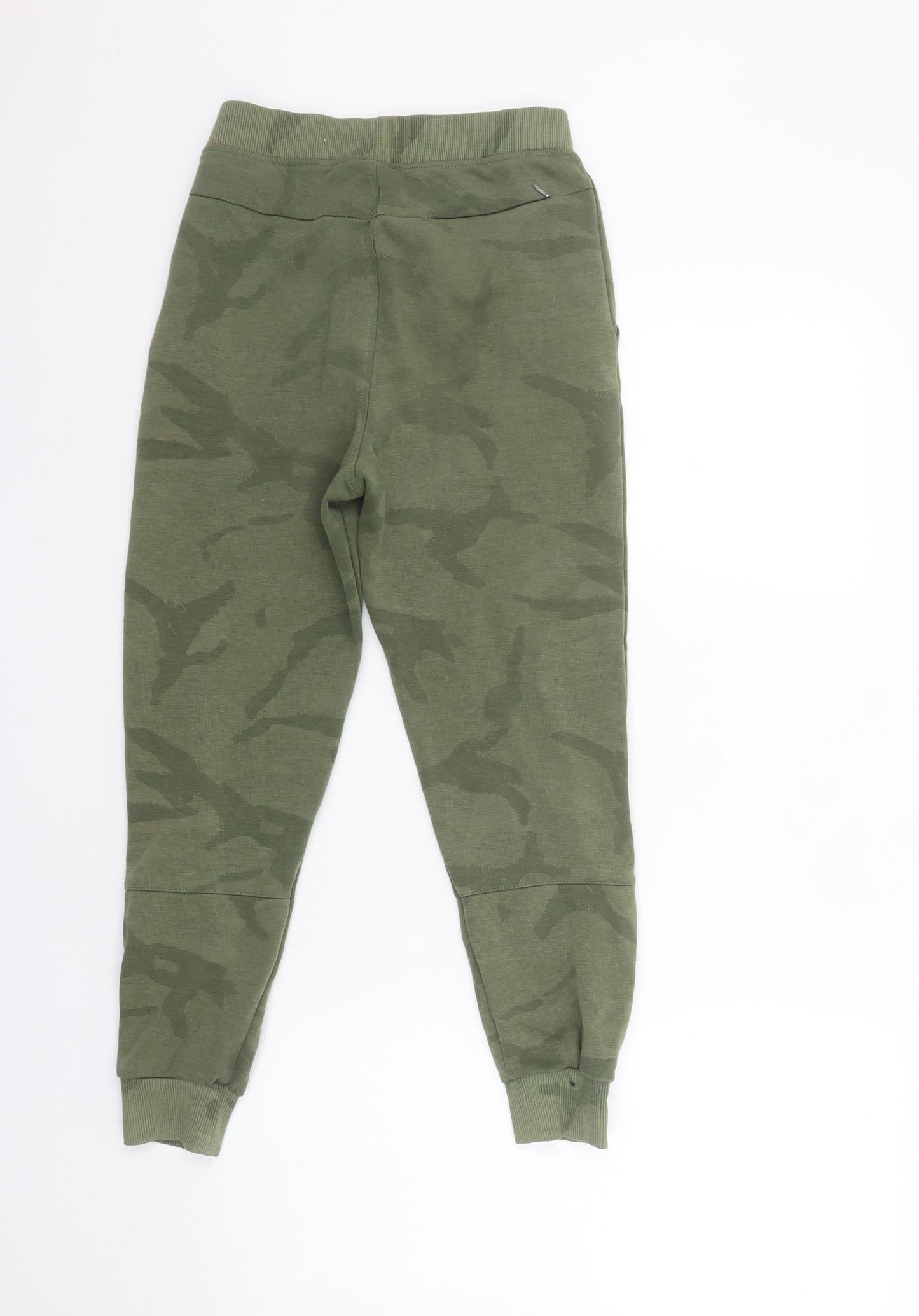 McKenzie Boys Green Camouflage Jogger Trousers 10-12 Years Elastic Waist