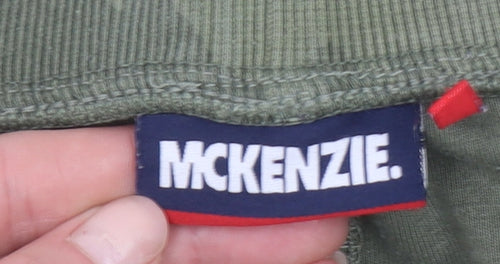 McKenzie Boys Green Camouflage Jogger Trousers 10-12 Years Elastic Waist