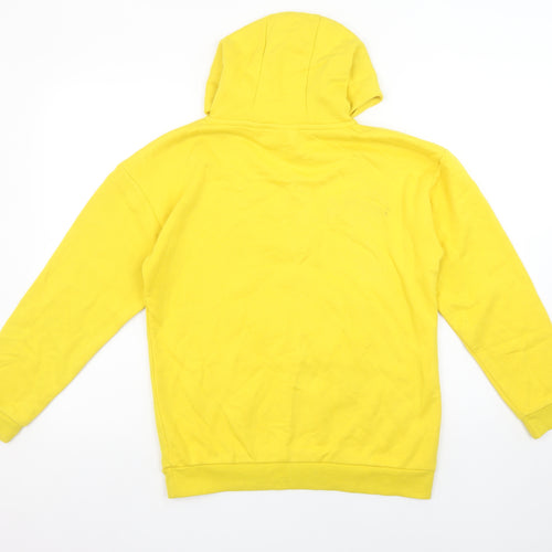 Pokémon Girls Yellow Charizard Pullover Hoodie 12-13 Years Graphic Fleece
