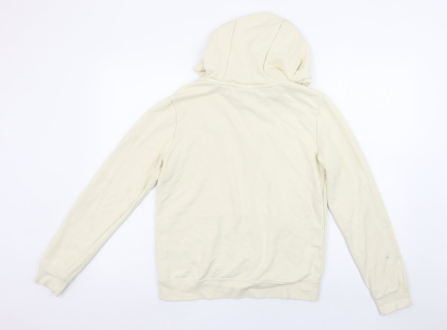 Nike Women Beige XS Pullover Hoodie Cotton Blend Casual Sportswear