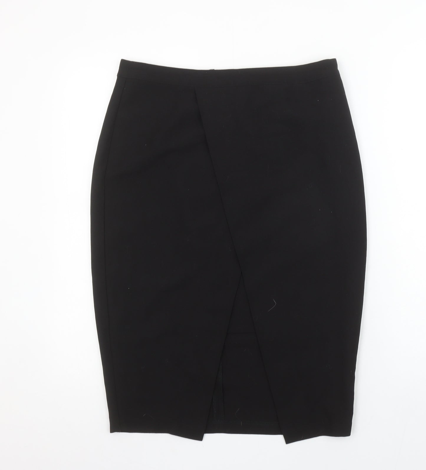 Forever 21 Women Black Size 12 Pencil Skirt Stretch Workwear