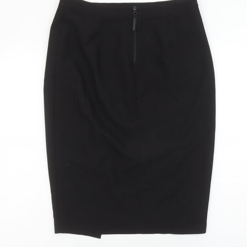 Forever 21 Women Black Size 12 Pencil Skirt Stretch Workwear