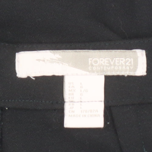 Forever 21 Women Black Size 12 Pencil Skirt Stretch Workwear