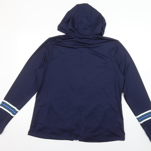 Dunnes Stores Women’s Navy Full Zip Hoodie Large Polyester Blend
