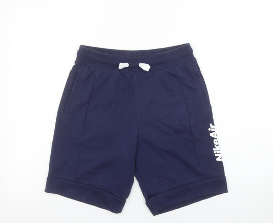 Nike Boys Blue XL Sweat Shorts Gym Training Casual Activewear