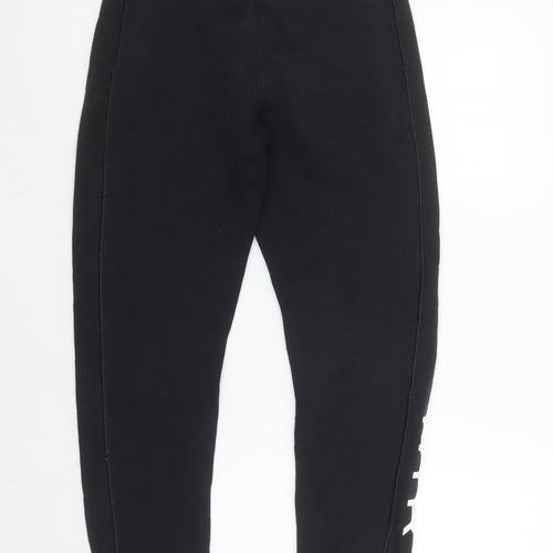 Nike Boys Black Jogger Sweatpants 14 Years Cotton Blend Sports Trousers